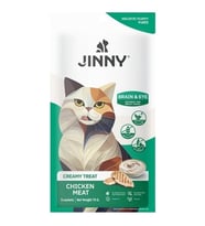 Jinny Creamy Brain Eye Göz Sağlığı Tavuklu Kedi Sıvı Ödül Maması 5x15 gr