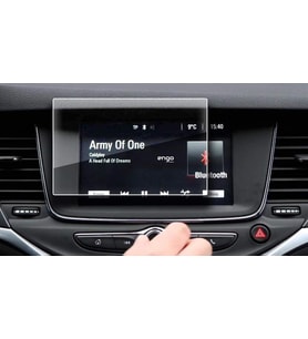 Opel Crossland 7 İnç Multimedya Ekran Koruyucu Şeffaf (Şeffaf Hologram)