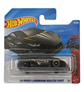 Hot Wheels LB Works Lamborghini Huracan Coupe - Siyah - JJJ53 (1/64)