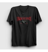 Presmono Unisex Siyah Enslave Cradle Of Filth T-Shirt 33698tt