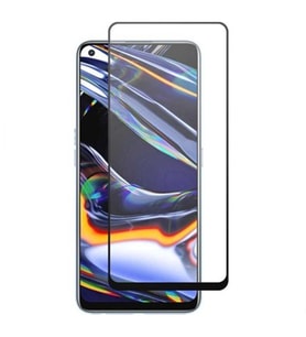 Realme 8 Pro Uyumlu Ön Koruma Temperli Cam Ekran Koruyucu (Siyah)