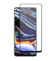 Realme 8 Pro Uyumlu Ön Koruma Temperli Cam Ekran Koruyucu (Siyah)