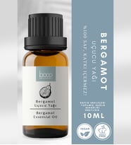 Bergamot Uçucu Yağı Saf Ve Doğal Buhurdanlık Difüzör, Masaj, Spa Cilt Ve Saç Bakımı İçin Yağ 10 Ml