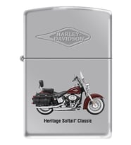 Zippo Harley Davidson Heritage Softail Classic Dizayn Çakmak