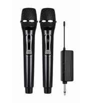 Jrl Wn-19 İkili Kablosuz Mikrofon Seti El Tipi Çiftli Mikrofon, Karaoke, Konferans ve Sahne