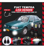 Fiat Tempra Sis Farı Uyumlu Şimşek Etkili Led Xenon Light Series H1