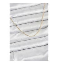 Mey İthalat® CM 14K Gold Renk Burgu Model 60 cm Kadın Kolye