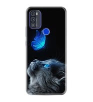 Reeder P13 Blue Max Pro 2021 Kılıf Resimli Desenli Silikon Platinium Series Butterfly Cat 1891