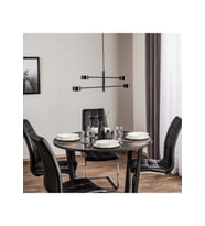 Belluno Spot Led 4 Başlıklı Avize RA-AVZ- 3482-67-15 (Siyah)