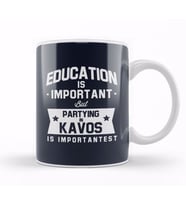 Education Is Important Kavos Is Importantest Kupa Bardak Porselen
