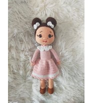 Amigurumi organik oyuncak bebek