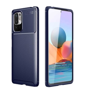 Microsonic Xiaomi Redmi Note 10 5G Kılıf Legion Series Lacivert