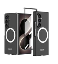 Lexroo Galaxy Z Fold 8 Ultra Kılıf Wireless Şarj Özellikli Kıpta M-safe Kılıf - Siyah