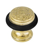 Hafele Kapı Stoperi Zemine Monte Vidalı Parlak Pirinç 31x40mm