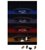 Ninja Kaplubağalar Puzzle 240 Parça Yapboz