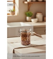 BAMBUM Mada - Kilitli Cam Saklama Kabi 14 cm 950 ML