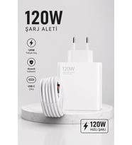 Turbo Hızlı Şarj Destekli 120W USB-C Şarj Seti