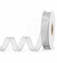 Organze Kurdele 10 mm Gümüş