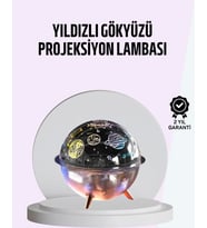 USB Şarjlı Uzay Temalı Işık Projektörü Hava Nemlendirici