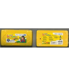 MONAMİ OIL YAĞLI PASTEL BOYA PLASTİK KUTULU 12'Lİ (12 RENK)