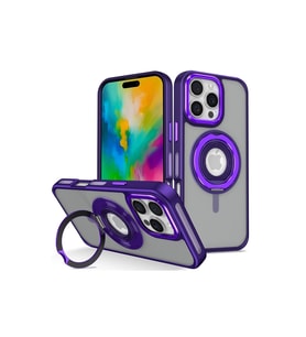 Joko Apple İphone 16 Pro Max Banza Magsafe Standlı Kapak - Derin Mor