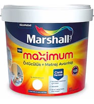 MAXİMUM SİLİKONLU İPEK MAT BW BAZ İÇ CEPHE BOYASI 15 LT