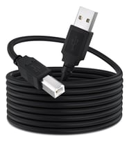 Taplin Yazıcı Kablosu Ara Printer USB Bağlantı Bağlama Kablo Network Lazer Hp Canon Brother Kablosu 3 Metre