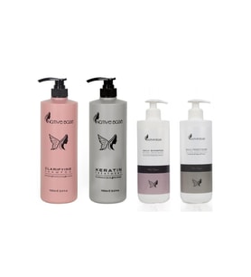 Keratin Bakım ve Daily Günlük Şampuan Saç Kremi 4'lü Set