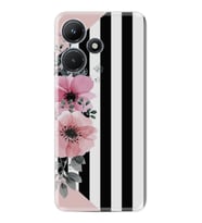 Infınıx Hot 30i Kılıf Resimli Desenli Baskılı Silikon Flowers 4 1390