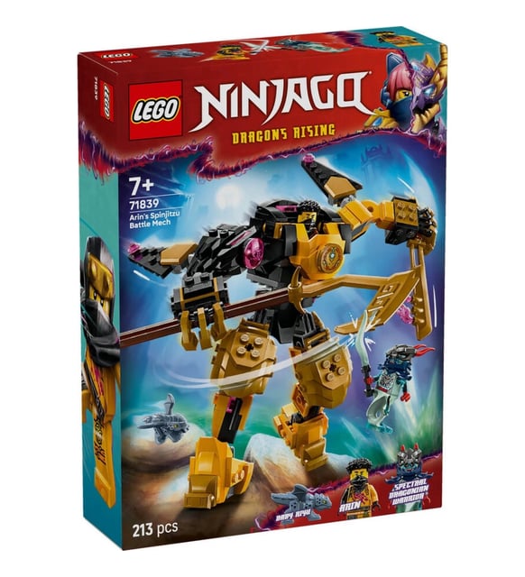 Nessiworld LEGO NINJAGO Arin'in Spinjitzu Savaş Robotu