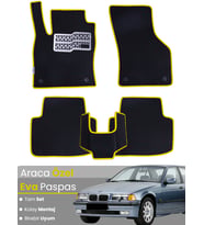 BMW 3 SERİSİ E36 (1990-2000) Uyumlu EVA Paspas Tam Set–Araca Özel,Su Geçirmez,Kolay Montaj