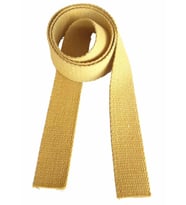 Angel Çanta Aksesuar 4 Cm Pamuklu Kolon 1 Metre Hardal Sarı