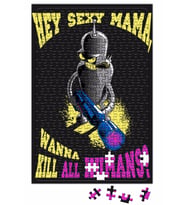 Bender Wanna Kill All Humans Puzzle 240 Parça Yapboz