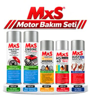 MxS Motor Bakım Sprey Seti- 5 Adet Ürün