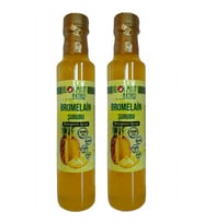 Bromelain Şurubu, Katkısız, 250ml 2 Adet, DVD Lokman Aktar