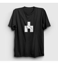 Presmono Unisex Siyah White Bear Black Mirror T-Shirt 182620tt