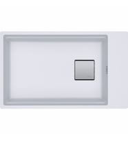 FRANKE Kubus 2 KNG 110-62 Bianco Tezgah Altı Granit Eviye (Beyaz)