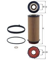 MAHLE OX560D Yag Filtresi 11427808443