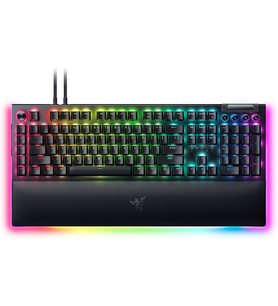 Razer Blackwidow V4 Pro (Yeşil Anahtar) - Mekanik Oyun Klavyesi (Tıklamalı Mekanik Anahtarlar, Komut (Çok Renkli)