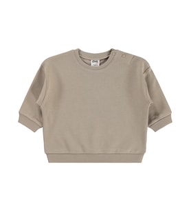 Civil Baby Basic 3-18 Ay Sweatshirt - Bej