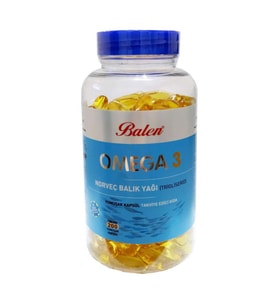 Balen Omega 3 Norveç Balık Yağı (Trigiliserid) Yumuşak Kapsül 1380 Mg*200