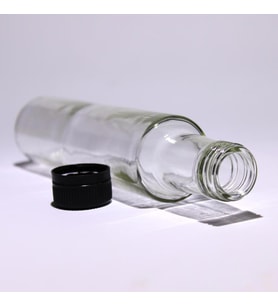 Zeytinyağı Şişesi Yağdanlık Sosluk Sirkelik 250 ml Şeffaf Dorica