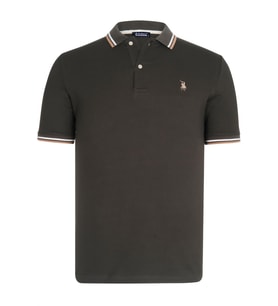 T8594 DEWBERRY ERKEK T-SHIRT-HAKİ