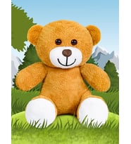 HARİKA PELUŞ 20 - 25 cm SEVİMLİ AYCIK (%100 YERLİ ) (Kahverengi)