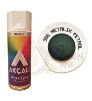Akçalı Akrilik Sprey Boya METALİK PETROL MAVİ (Simli) 400 ml - 356