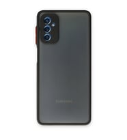 Samsung Galaxy M52 5g Kılıf Montreal Silikon Kapak - Siyah