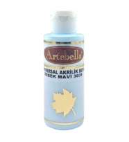 Bebek Mavi Akrilik Boya Artebella Bebek Mavi Akrilik Boya 3035 Bebek Mavi 130 ml (Karışık)