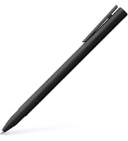 Faber-Castell 342304 - Tintenroller Neo Slim, Metall Schwarz, Schwarz Matt