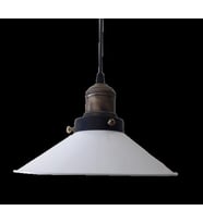 RIOLIGHT BEYAZ İÇİ BEYAZ METAL SARKIT ÇAP: 23CM (Siyah)