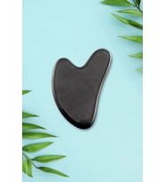 Oniks Doğal Taş Gua Sha Kalp Kesim Yüz Masaj Aleti